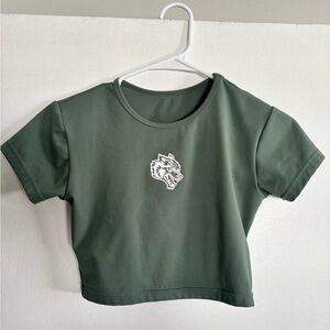 Darc Sport Green Crop Top